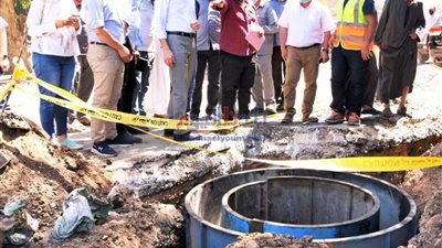 إدخال الغاز بنهطاي والدغايدة واستمرار أعمال إدخال الصرف الصحي بسنباط بالغربية