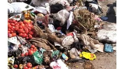 أهالي العياط يستغيثون من تراكم القمامة في الشوارع