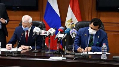 تعاون رياضي بين مصر وروسيا.. التفاصيل