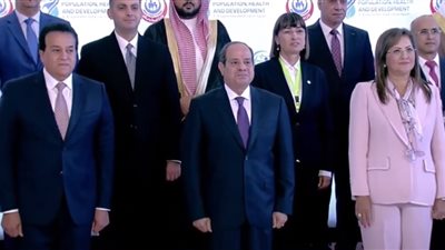 السيسي يصل مقر انعقاد المؤتمر العالمي للسكان والصحة والتنمية.. فيديو
