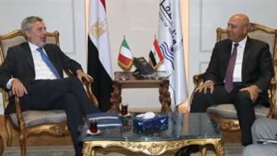 تنفيذًا لتوجيهات الرئيس.. وزير النقل يبحث مع سفير إيطاليا سبل التعاون في مجالات النقل