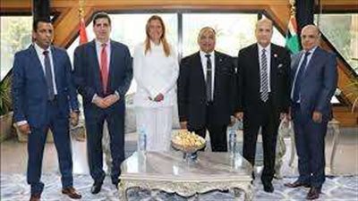 رئيس قضايا الدولة يستقبل المدير التنفيذي للأكاديمية الوطنية للتدريب