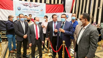 محافظ البحيرة يتفقد مركز تلقى لقاحات 