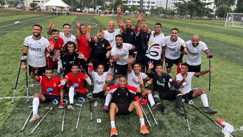 منتخب مصر للساق الواحدة
