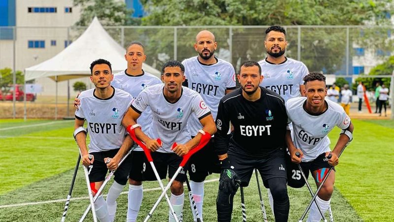 منتخب مصر للساق الواحدة