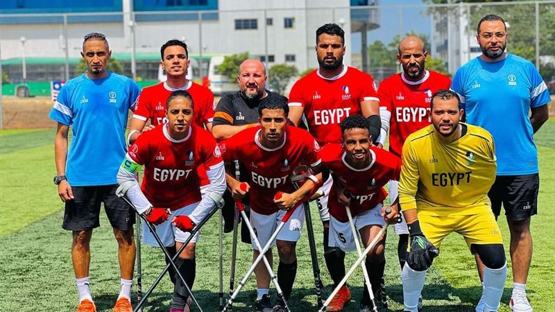 منتخب مصر للساق الواحدة