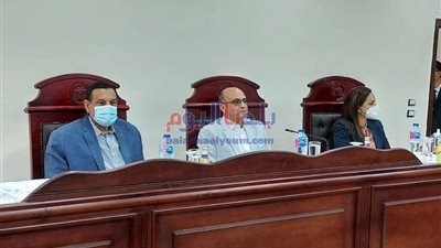 وزير العدل ومحافظ البحيرة يتفقدان أعمال إنشاء مجمع محاكم دمنهور الجديد