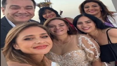 درة ونيللي كريم أبرز الحاضرين لحفل زفاف ابنة كاملة أبو ذكري (صور)