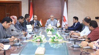 محافظ سوهاج يلتقي وفدًا من أعضاء المبادرة الوطنية لتطوير الصناعة المصرية 
