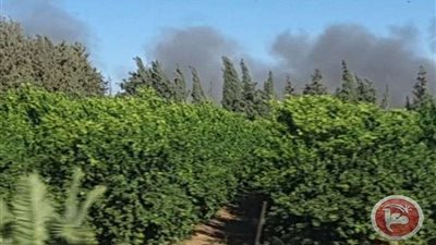 اندلاع حرائق فى جميع أنحاء إسرائيل