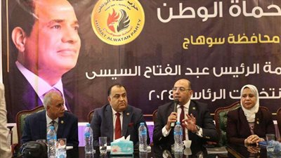 أمين تنظيم حماة الوطن ينظم جولات لعدد من المحافظات لدعم الرئيس في الانتخابات المقبلة