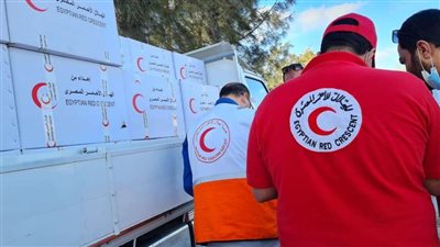 الهلال الأحمر يوضح طبيعة المساعدات والوضع الإنساني في غزة