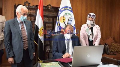 بروتوكول تعاون بين جامعة بني سويف والمركز الإقليمي لتدريس علوم وتكنولوجيا الفضاء لغرب آسيا