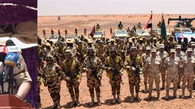 رئيس أركان حرب القوات المسـلحة يشهد فعاليات ختام التدريب المشترك 