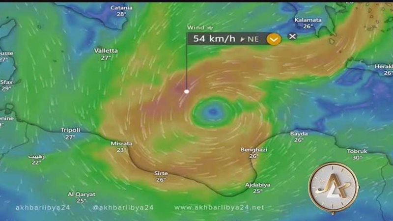 عاصفة دانيال تواجه