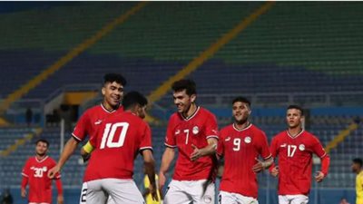 منتخب مصر الأولمبي يفوز على روسيا بهدفين وديًا