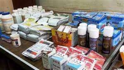 مصادرة 256 عبوة أدوية بيطرية منتهية الصلاحية بالغربية