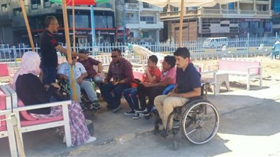 تخصيص مساحات من شواطيء الإسكندرية لخدمة ذوي الهمم