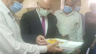 المشرف على قطاع خدمة المجتمع بجامعة بنها يتفقد المدينة الجامعية بمشتهر