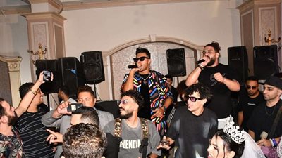 بحضور نجوم الفن والمجتمع.. هدى وأورتيجا يشعلون حفل زفاف شقيقة المخرج كريم الغمري