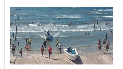 إنقاذ 38 شخصا من الغرق برأس البر