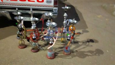 مصادرة 10 شيش بكوم حمادة ووادى النطرون