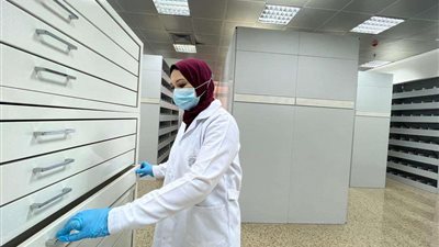 التجهيزات النهائية للمتحف القومي للحضارة المصرية بالفسطاط