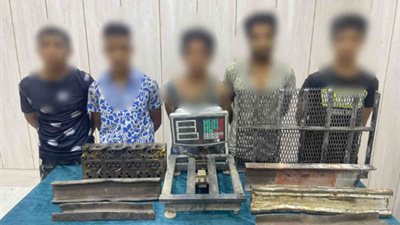 ضبط 5 أشخاص كونوا تشكيلًا عصابيًا لارتكاب جرائم سرقة بالمعصرة
