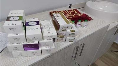 ضبط صيدلية غير مرخصة بالجيزة