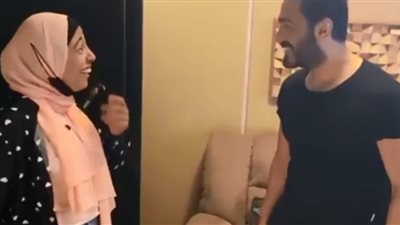 بالفيديو.. كواليس تحقيق تامر حسني حلم فتاة مصابة بالسرطان