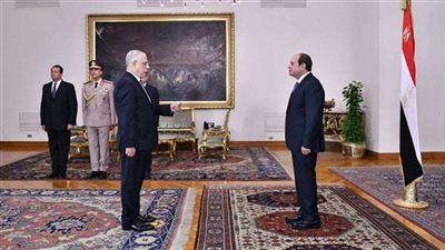 الرئيس السيسي يشهد أداء حلف اليمين للمستشار محمد شوقي نائبًا عامًا