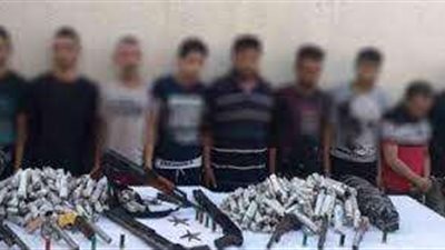 سلاح ومخدرات.. الداخلية تداهم أوكار المجرمين بالمحافظات