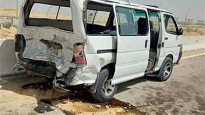 الاستعلام عن الحالة الصحية لـ 7 أشخاص أُصيبوا في تصادم ميكروباص بعين شمس