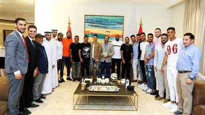 نجوم الأهلي والزمالك يلبون دعوة سفير الإمارات
