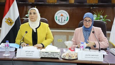 وزيرة التضامن تشهد استعراض أهم إنجازات المركز القومي للبحوث الاجتماعية والجنائية