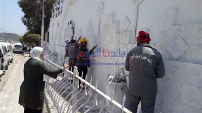 استمرار متابعة الأعمال الميدانية بمدينة أشمون بالمنوفية