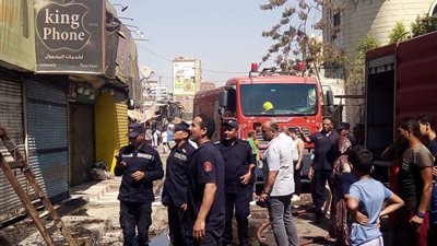 السيطرة على حريق مصنع تكييفات وشاشات في 6 أكتوبر