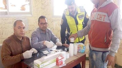 حملات مكثفة لإدارات المرور على مستوى الجمهورية لفحص المخدرات