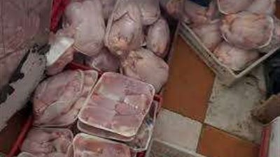مجهولة المصدر.. ضبط 1.4 طن لحوم ودواجن في البساتين