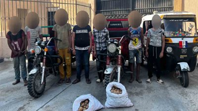 القبض على  تشكيل عصابي تخصص في سرقة حمولة سيارات النقل بالقليوبية