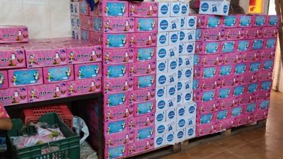 ضبط مصنع غير مرخص لإنتاج المشروبات الصناعية بمركز دكرنس