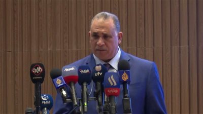 عبدالحليم علام يلقي كلمة في احتفالية الذكرى الـ90 ليوم المحامي العراقي