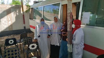 قافلة سكانية شاملة بقرية العلامية في البحيرة