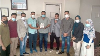 وكيل وزارة الشباب والرياضة بأسيوط يستقبل شباب ائتلاف شباب الصعيد