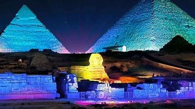 في نقاط.. كل ما تريد معرفته عن مشروع تطوير «الصوت والضوء» في الأهرامات