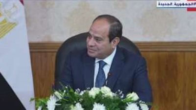 السيسي يؤكد لأعضاء الأعلى للجامعات على ضرورة طرح الأفكار العلمية لمواجهة التحديات الراهنة