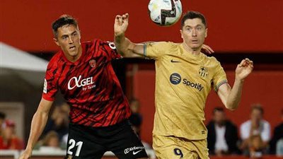 برشلونة يتأخر بهدف أمام ريال مايوركا في بطولة الدوري الإسباني