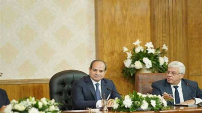 السيسي يشدد على حسن معاملة الطلاب بكافة المجالات في احتفال تفوق جامعات مصر