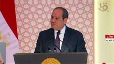 السيسي: فيه أمة يبقى شبابها بالحجم ده.. ويبقى عندها قلق على بكرة