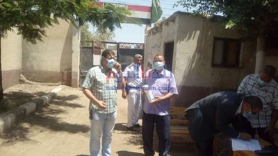 رئيس مدينة أشمون يتفقد إمتحانات الدبلومات